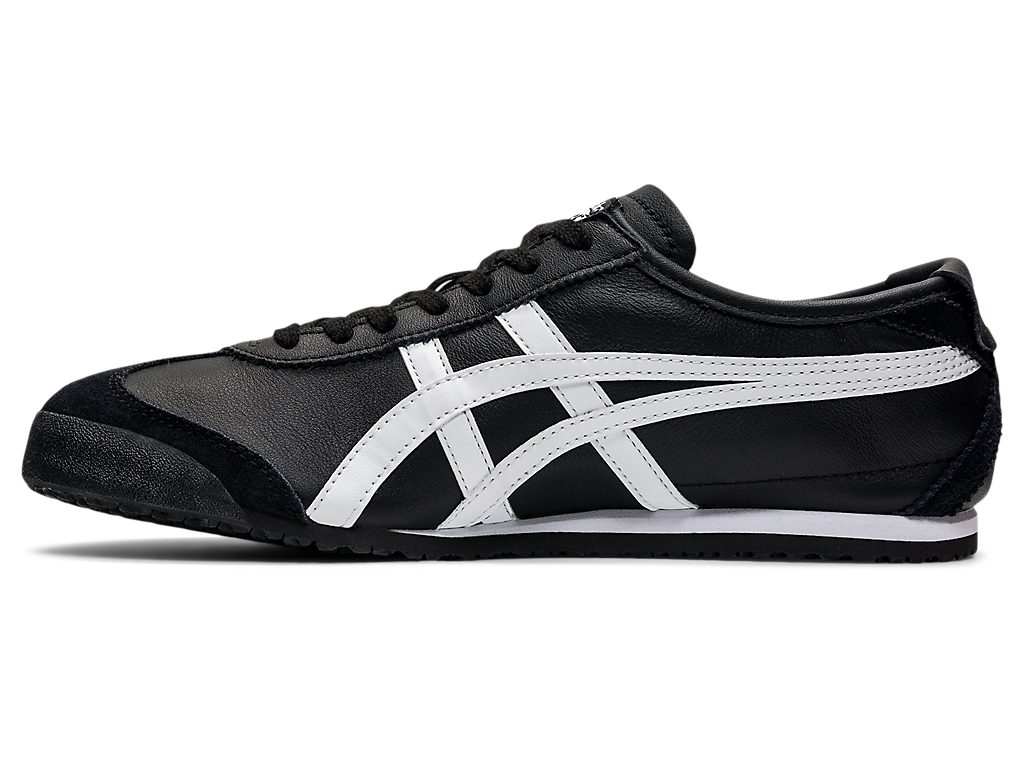 오니츠카타이거 멕시코 66 블랙 화이트 (Onitsuka Tiger MEXICO 66 — BLACK/WHITE) 출고 실사 샘플