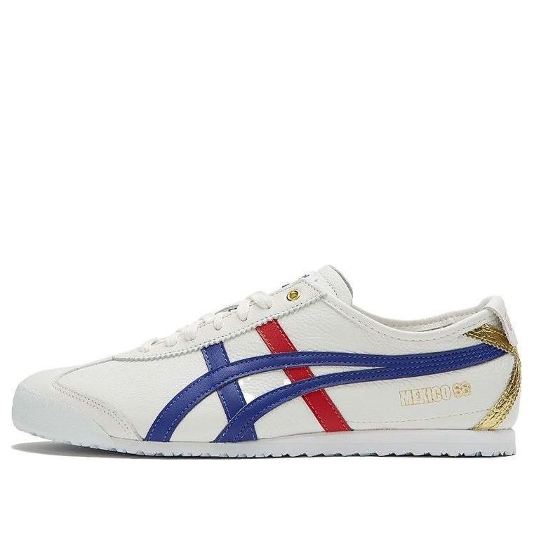 오니츠카타이거 멕시코 66 블루 레드 메탈릭 골드 (Onitsuka Tiger Mexico 66 'Blue Red Metallic Gold') 출고 실사 샘플